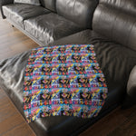 Power Ranger Velveteen Minky Blanket (Two-sided print)