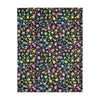 Starry Unicorn Velveteen Minky Blanket (Two-sided print)