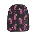Purple singing girl backpack- made to order