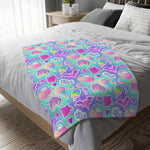 Holographic  Velveteen Minky Blanket (Two-sided print)