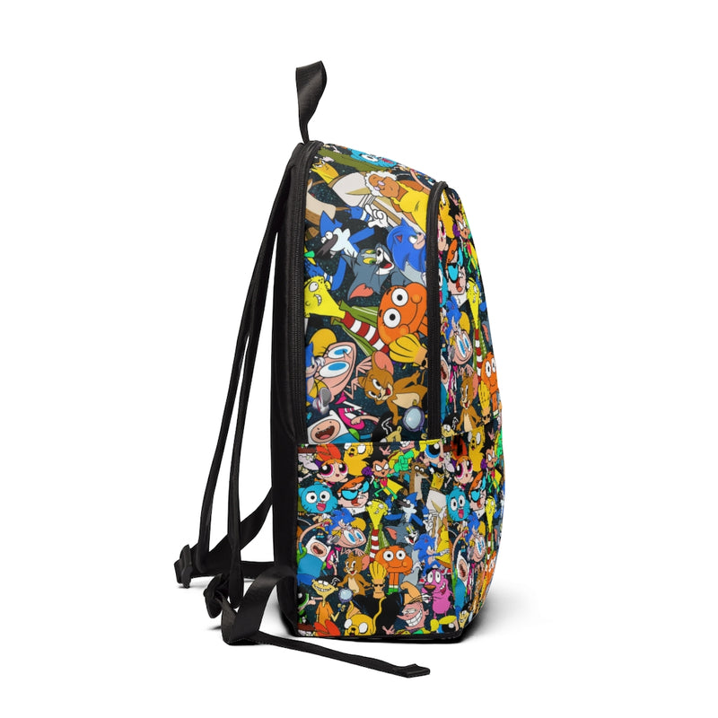 Cartoon Unisex Fabric Backpack - made to order