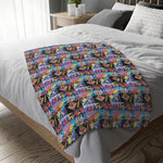 Power Ranger Velveteen Minky Blanket (Two-sided print)