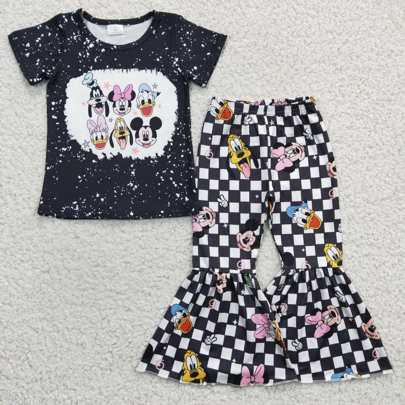Checkered Mouse set w pants  2 pc set pre order ships end of march