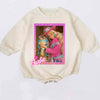 Pre order pink jacket / pink glitter  Barbie screen  3-5 day tat