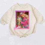 Pre order pink jacket / pink glitter  Barbie screen  3-5 day tat
