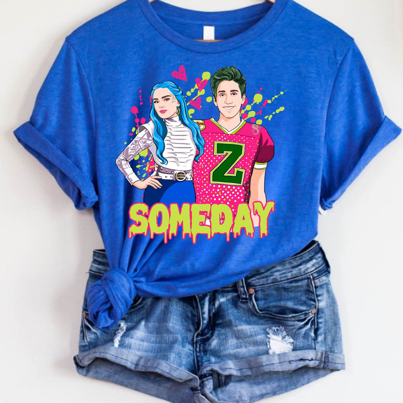 Zombies someday blue Pre Order tee as pictured (1.5 week TAT)