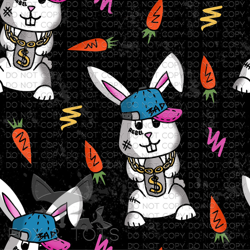 The Real Bad Bunny Fabric