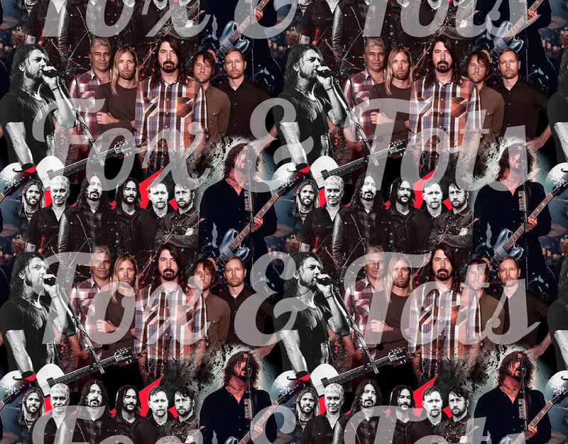 Foo Fighters Fabric