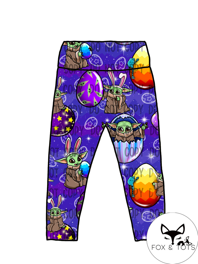 RTS GROGU Easter leggings