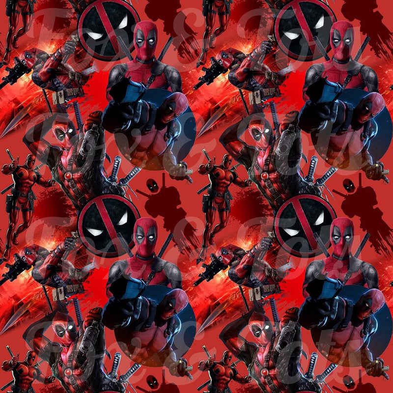 Deadpool Fabric