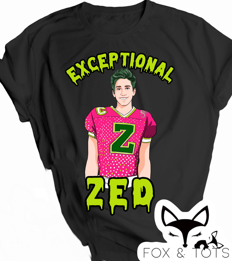 Zombies exceptional Zed Pre Order tee as pictured (1.5 week TAT)
