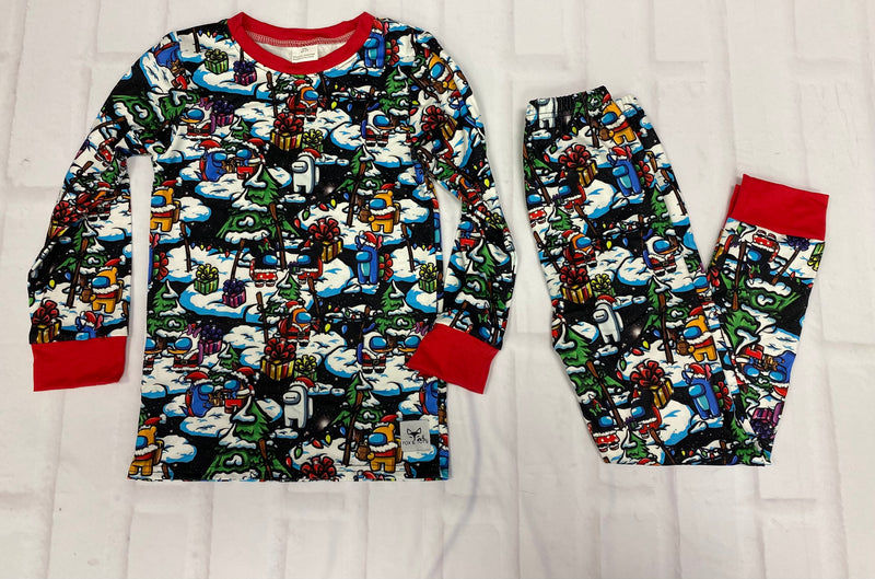 RTS magic among us xmas long sleeve lounge set 10.6