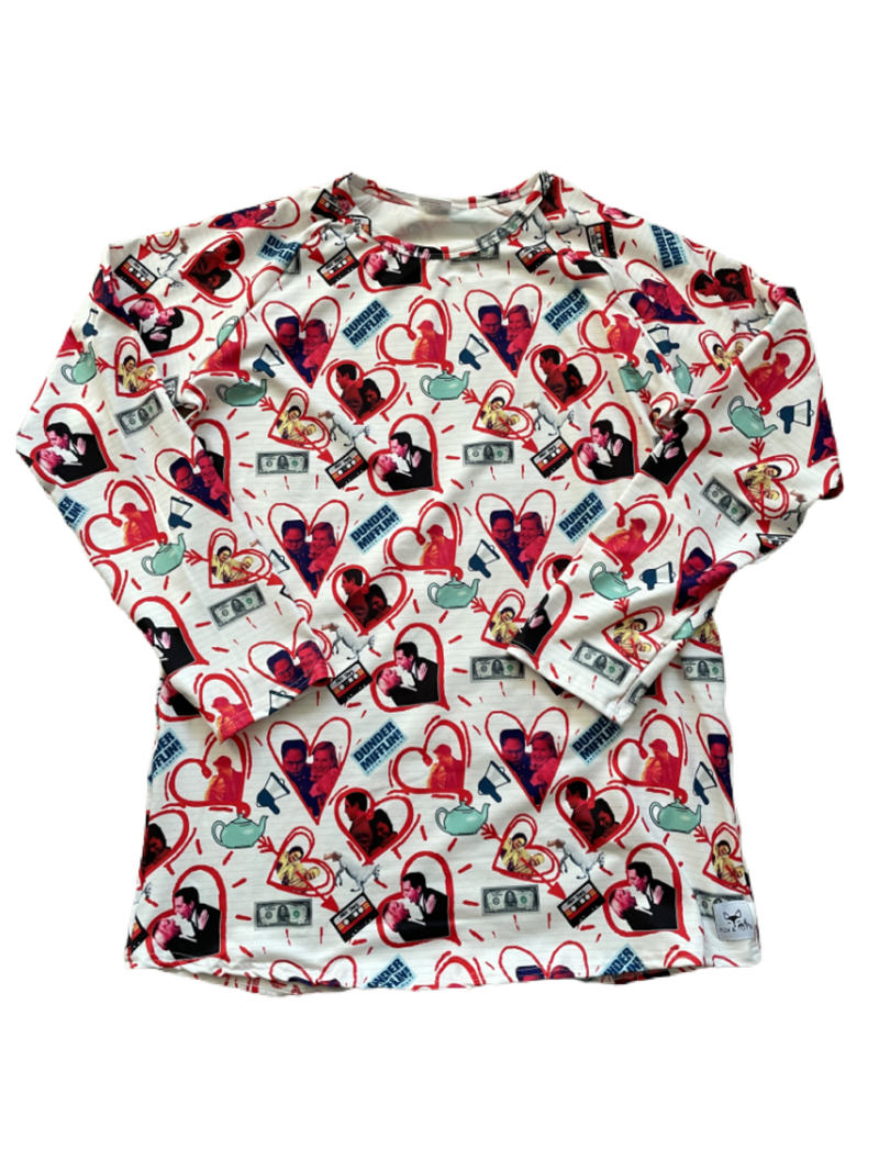 rts Office Romance Unisex Adult Long Sleeve Tee 12.9
