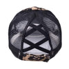 Pre order Chenille Letter Leopard Hat - arrives before Christmas