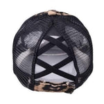 Pre order Chenille Letter Leopard Hat - arrives before Christmas
