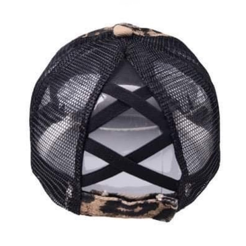 Pre order Chenille Letter Leopard Hat - arrives before Christmas