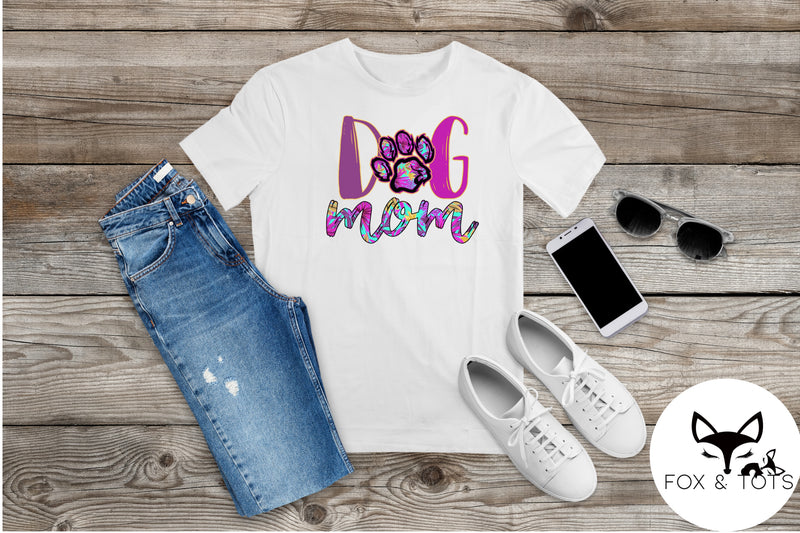PURPLE/PINK DOG MOM Screen RTS