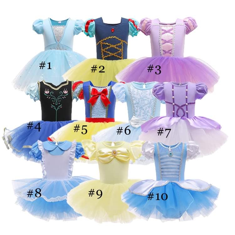 Pre order Princess Tutus - 4-6 week tat