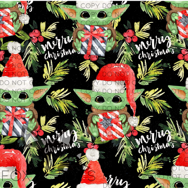 Baby Y Santa Fabric