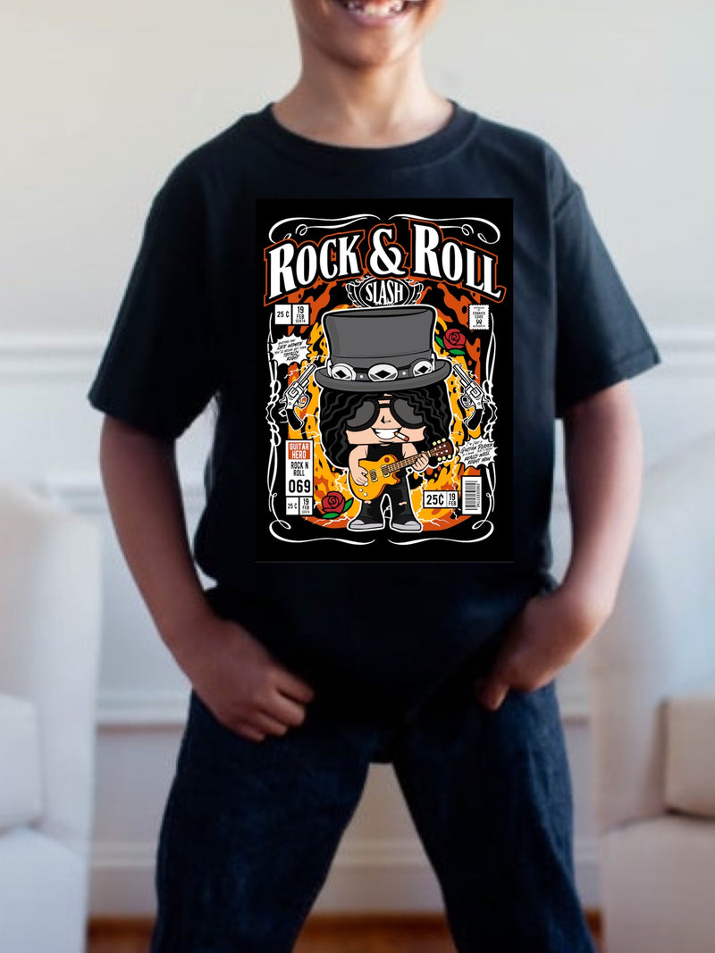 Pre order SLASH POP tee (tee as pictured ) 1.5 week -2 week Tat