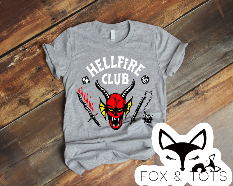 Stranger HFC white Pre Order tee as pictured (1.5 week TAT)