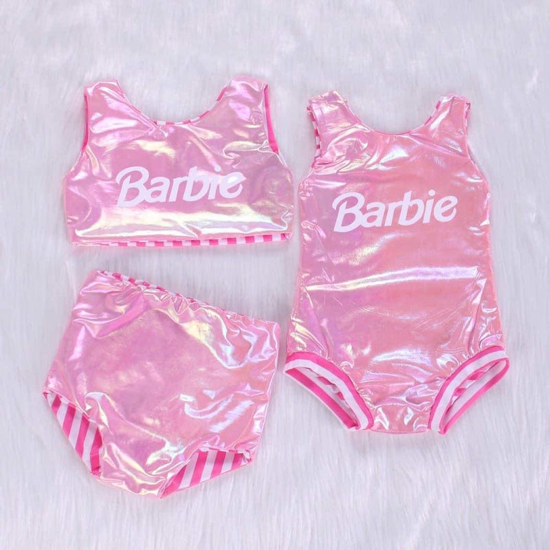 Pre Order LIGHT pink reversible swimsuit - mid March delivery
