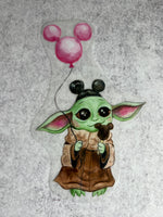 RTS disney themed baby yoda screen