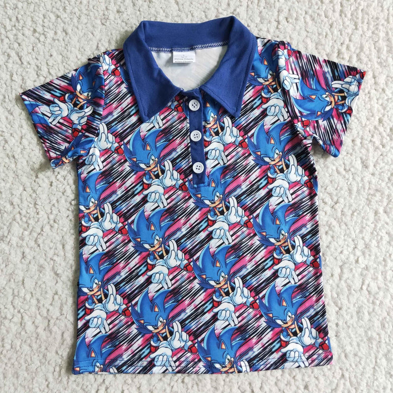PRE ORDER SONIC BUTTON SHIRT 7.22 3 WEEK TAT