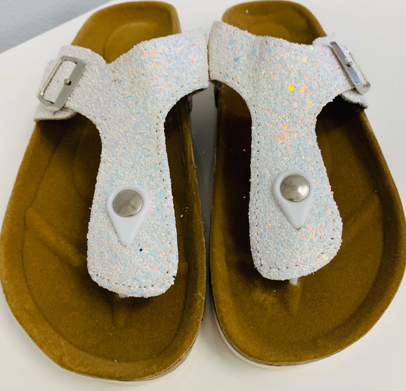 Glitter Cork Sandals RTS