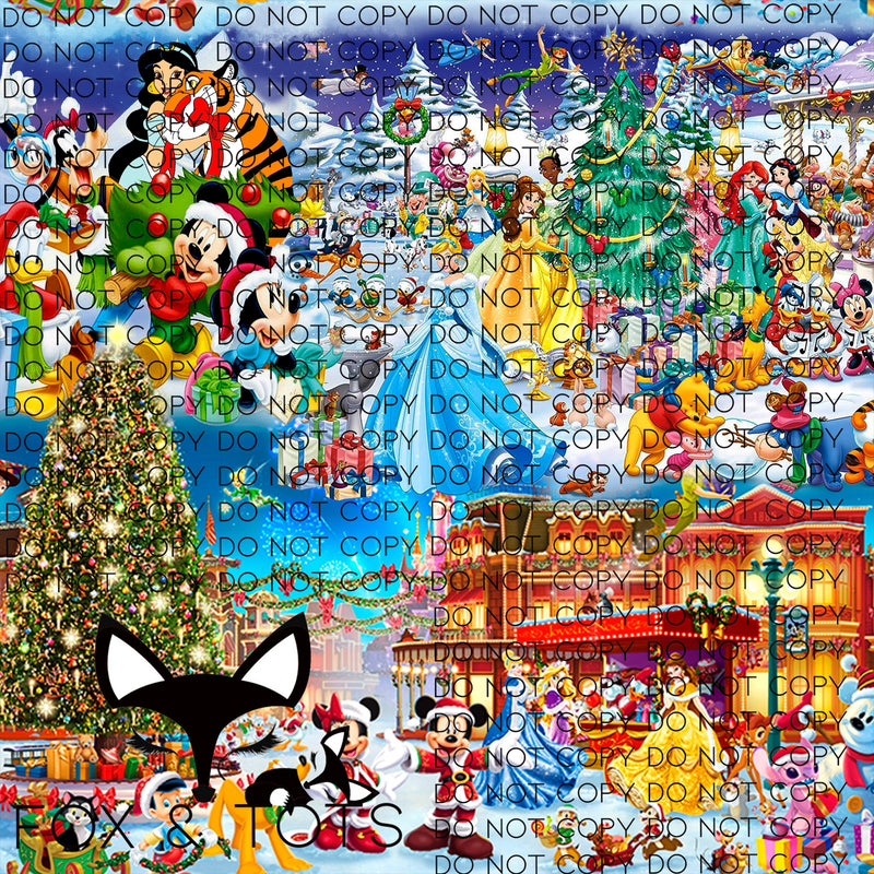 Magical Christmas Fabric
