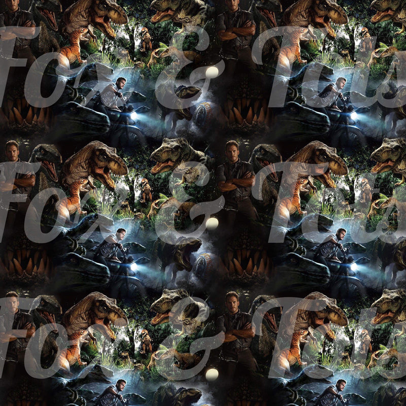 Jurassic World Fabric