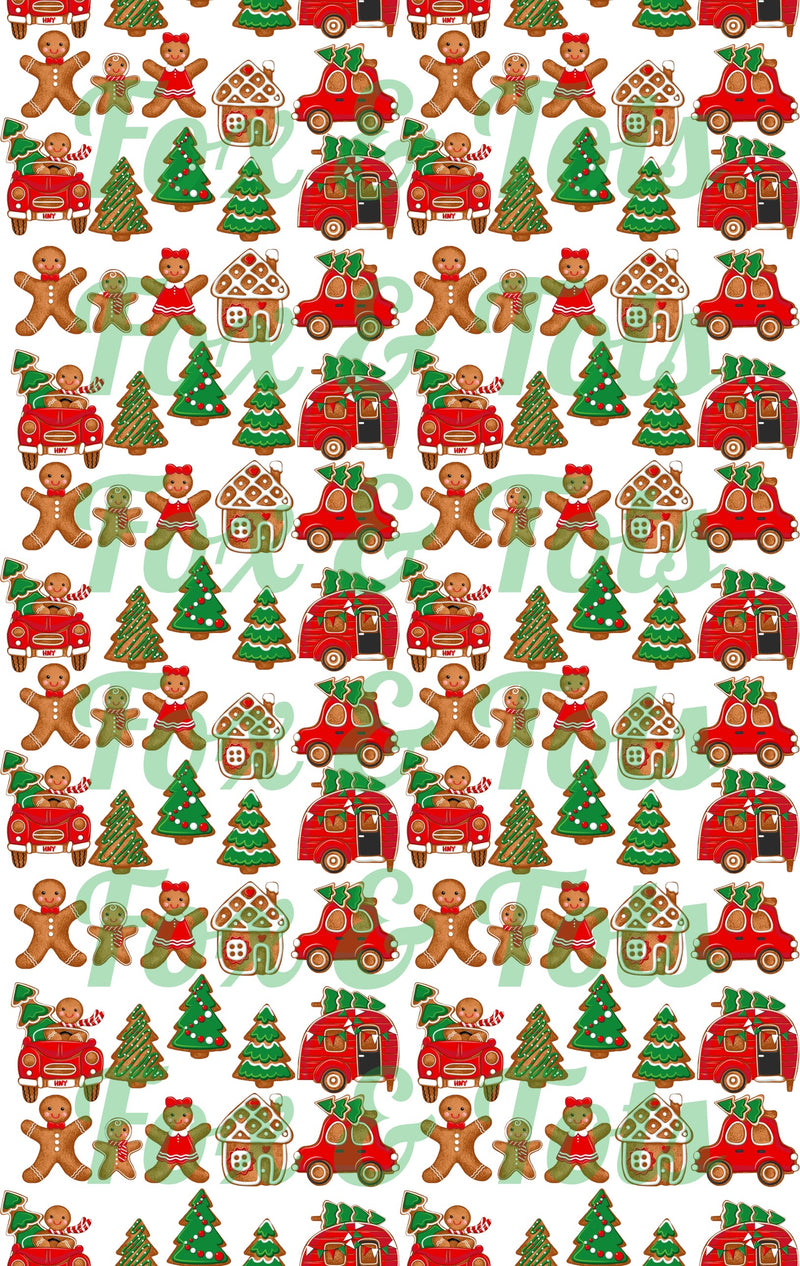 Gingerbread Fabric