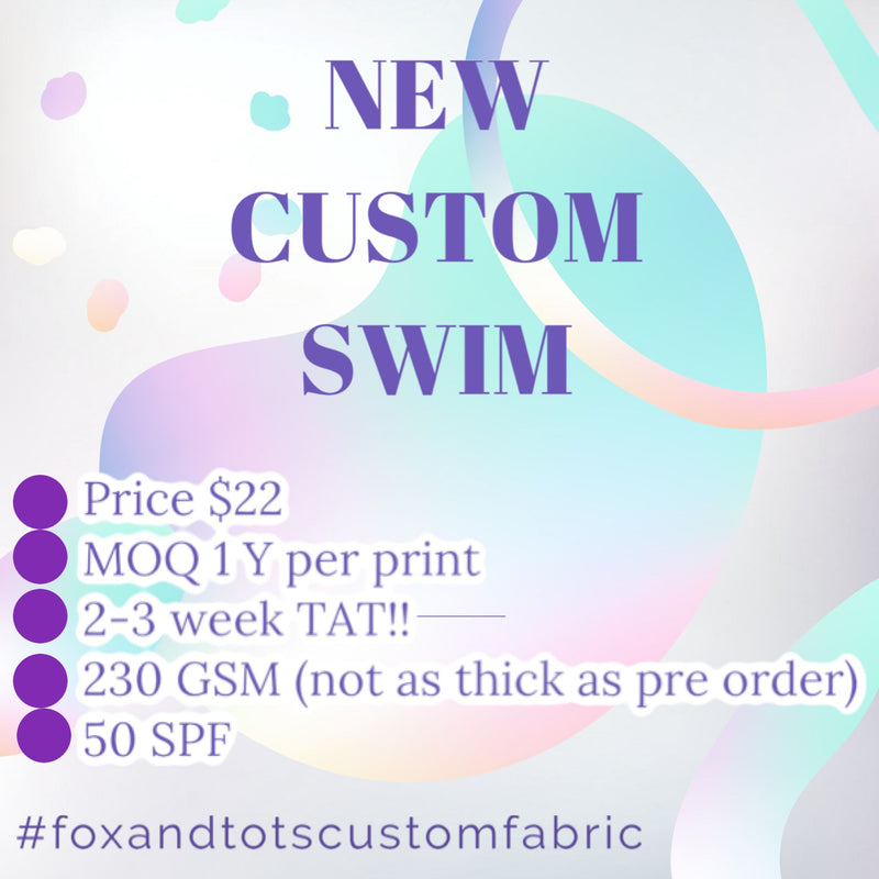 SWIM CUSTOM FABRIC