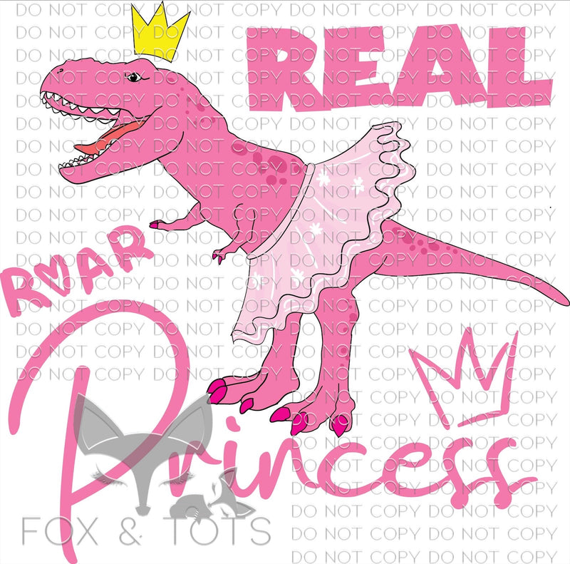 Dinosaur Princess Fabric