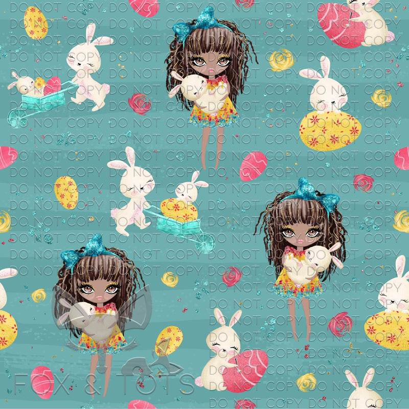 Bunny Girl Fabric