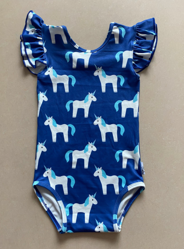 RTS Blue Unicorn Flutter Sleeve Leo
