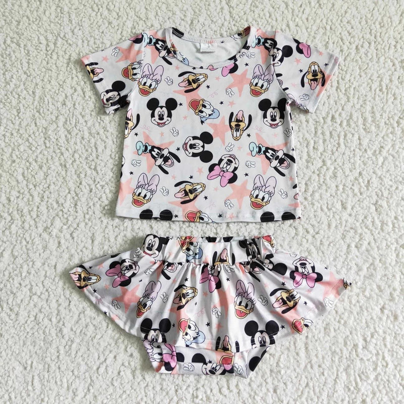 PREORDER Disney top & skirt bummies 3-4 WEEK TAT