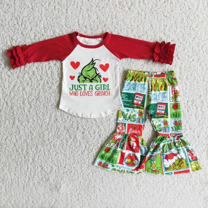PREORDER JUST A GIRL BELL 2 PIECE SET