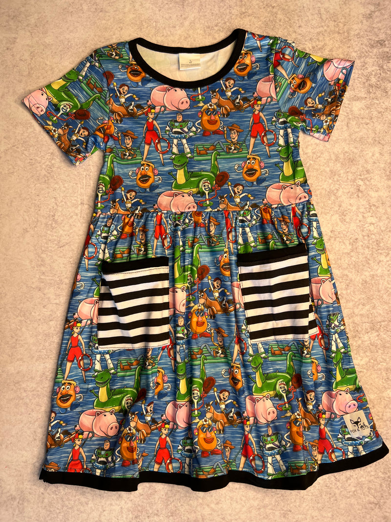 RTS summer toys pocket dress