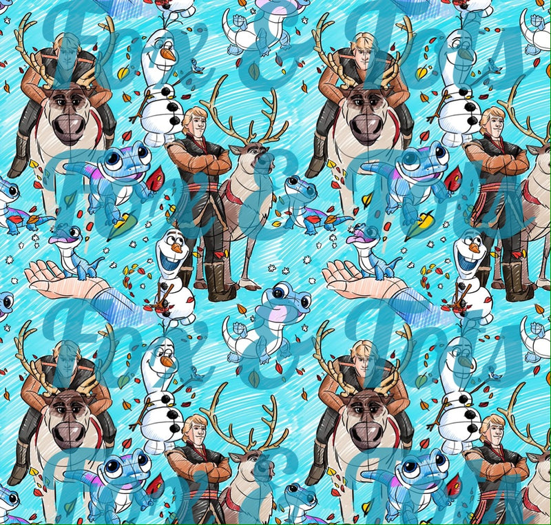Samantha Sketch Fabric