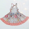 Pre order floral princess twirl dress ships end of April