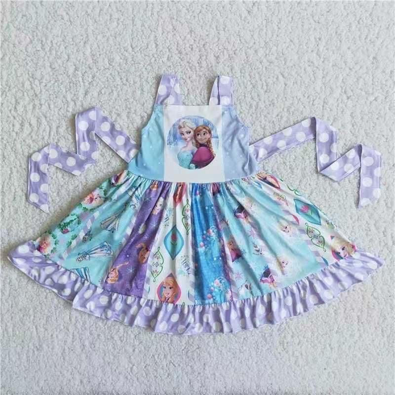 Pre order frozen Party dress 2-3 week tat