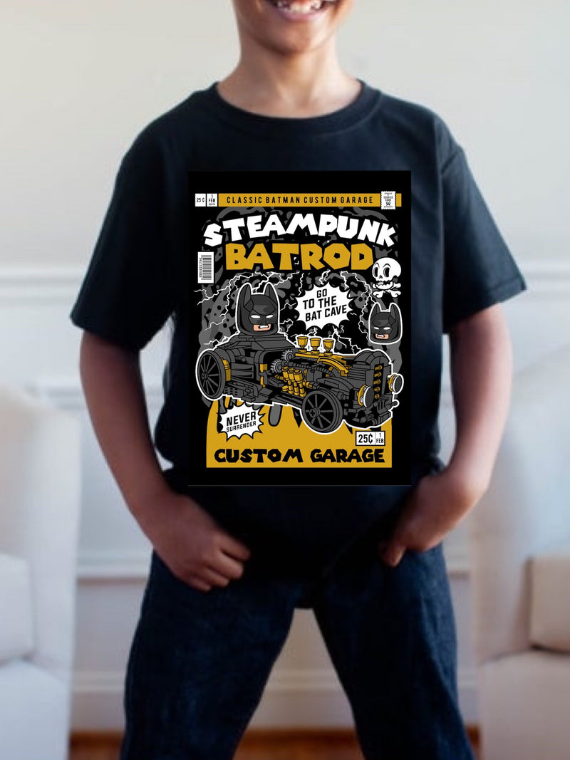 Pre order STEAMPUNK POP tee (tee as pictured ) 1.5 week -2 week Tat