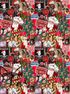 Office Christmas Fabric