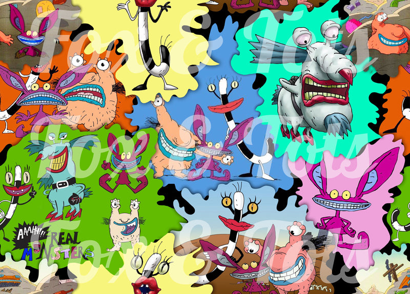 Real Monsters Fabric