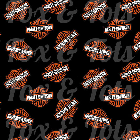 Harley davidson material to sew discount
