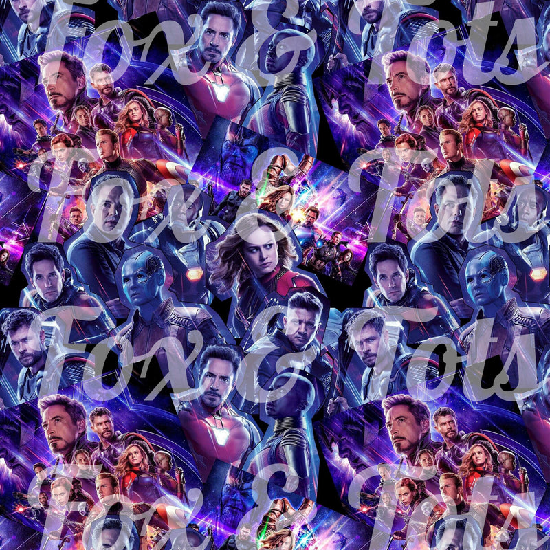 Avengers Endgame Fabric