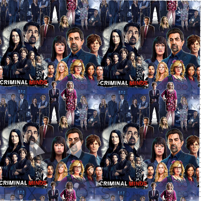 Criminal Minds Fabric