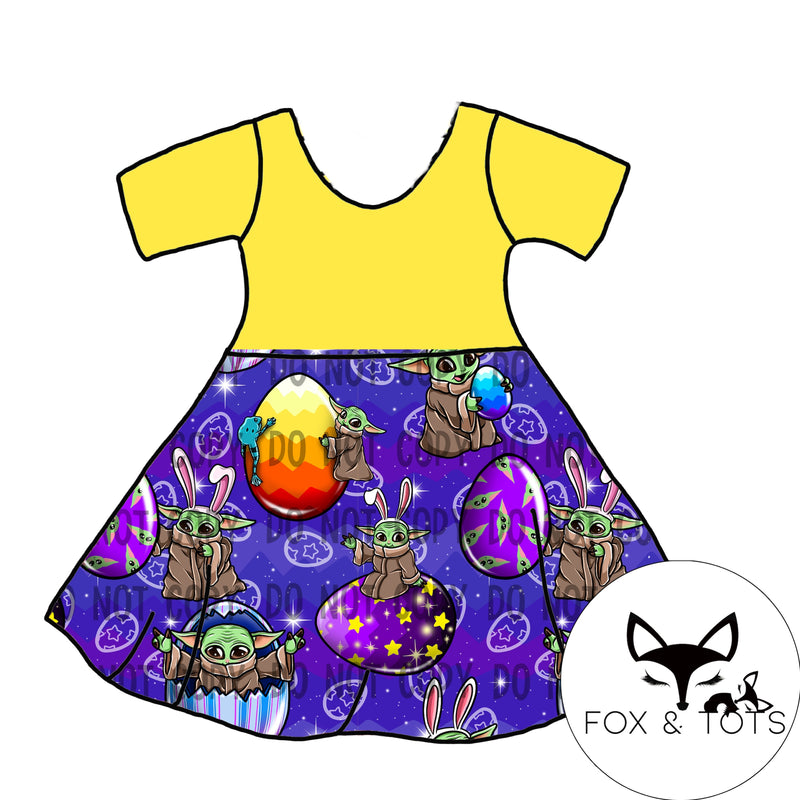 RTS GROGU Easter dress