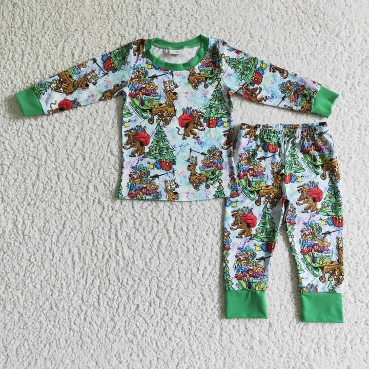 PREORDER SCOOBY GREEN PJS